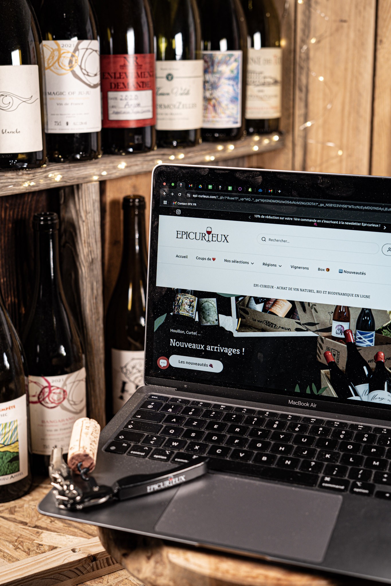 Exemple de boutique Shopify